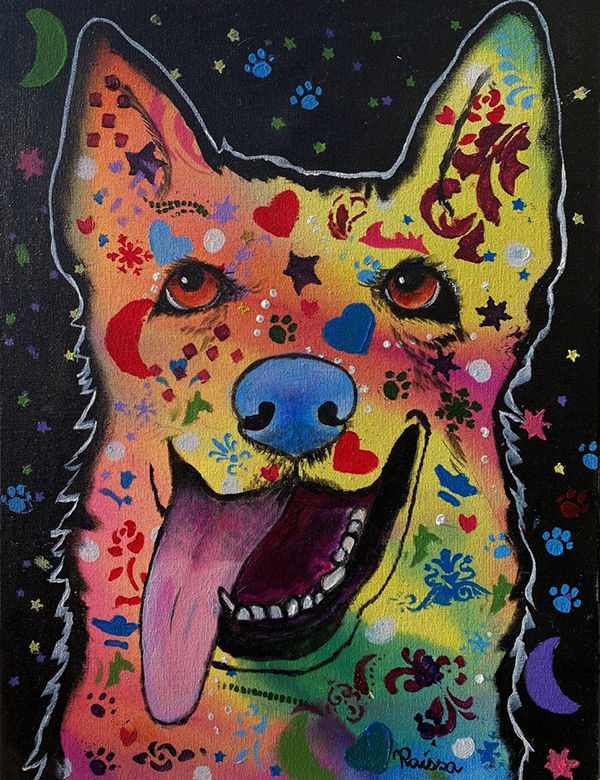 Cachorrinho - 30 x 40 - AST - 2020